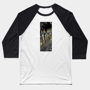 1890 Nocturnal Bike Team Baseball T-Shirt